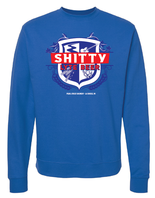 Shitty Crew Blue Crewneck